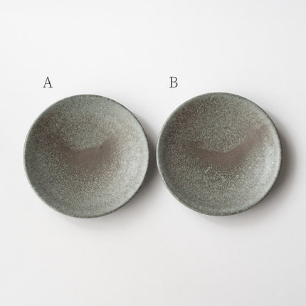 10cm 丸皿 黒紺