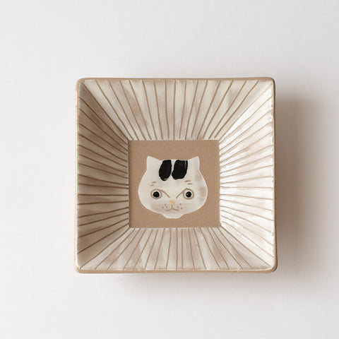 【2/26(木) 21:00(木)販売開始】ねこ 角小鉢