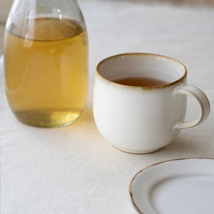 丸マグカップ クリームマット