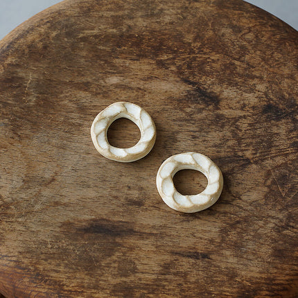 Chopstick rest, donut, yellow