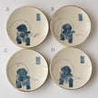 [Sales start on Friday, April 24, 9:00 PM] 4-inch plate - elephant