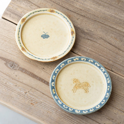 Annam ware / five-inch plate