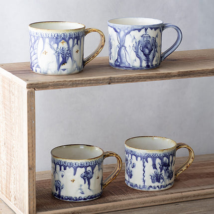 安南手マグカップ A-D