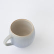 Barrel-shaped mug, light blue