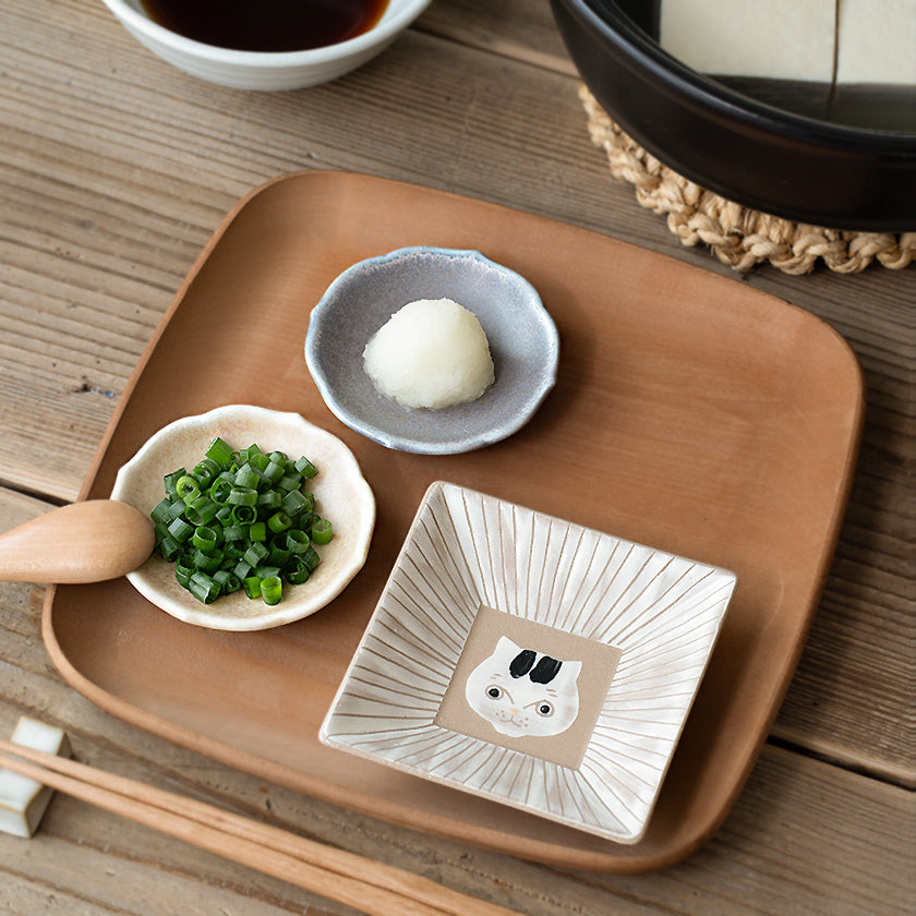 稜花 豆皿パープル – Kasumiso