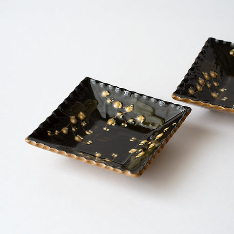 あめ角小鉢 (すずらん)