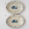 [Sales start: Friday, April 24, 9:00 PM] Oval Plate - Elephant