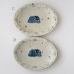 [Sales start: Friday, April 24, 9:00 PM] Oval Plate - Elephant