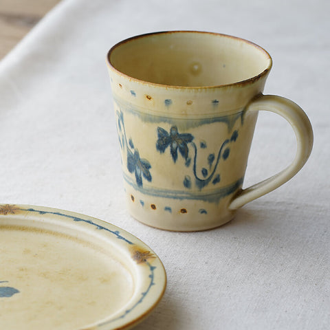 安南手マグカップ E