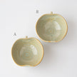 リンゴ豆鉢 ライトグリーン / 白
