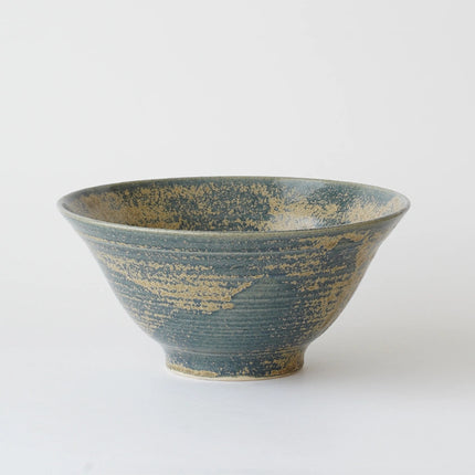 Morning glory bowl, blue