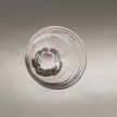 Sake cup with wind pattern, red
