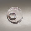 Sake cup with wind pattern, red