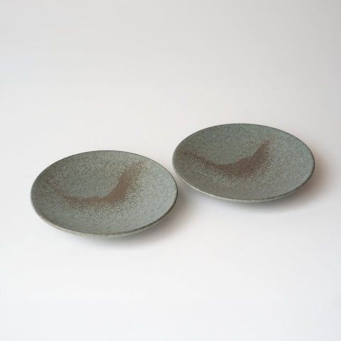 【9/9 (水) 21:00販売開始】13cm 丸皿 黒紺