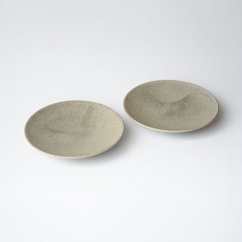 【9/9 (水) 21:00販売開始】13cm 丸皿 緑
