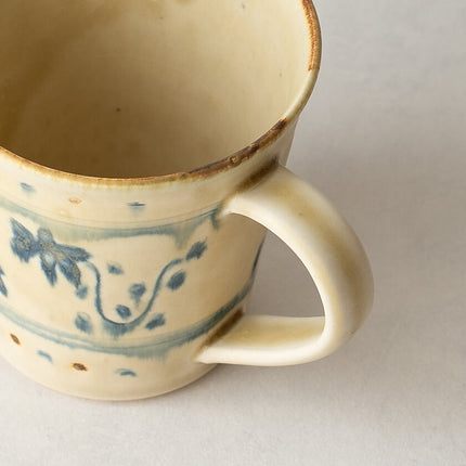 安南手マグカップ E