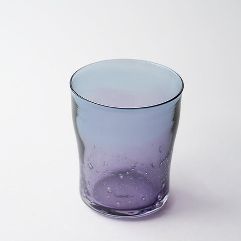 焼酎グラス 湖 (青・紫)