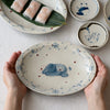 [Sales start: Friday, April 24, 9:00 PM] Oval Plate - Elephant