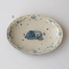 [Sales start: Friday, April 24, 9:00 PM] Oval Plate - Elephant