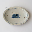 [Sales start: Friday, April 24, 9:00 PM] Oval Plate - Elephant