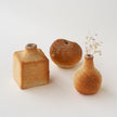 輪花皿 18cm / 奶油色