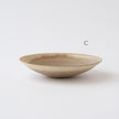 輪花皿 18cm / 奶油色