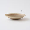 輪花皿 18cm / 奶油色