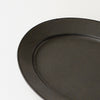 White Glazed Oval Plate (Small)