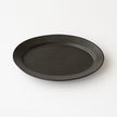 White Glazed Oval Plate (Small)