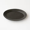 White Glazed Oval Plate (Small)