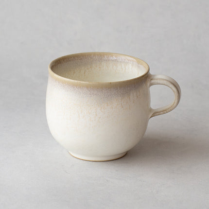 Round mug, pink brown