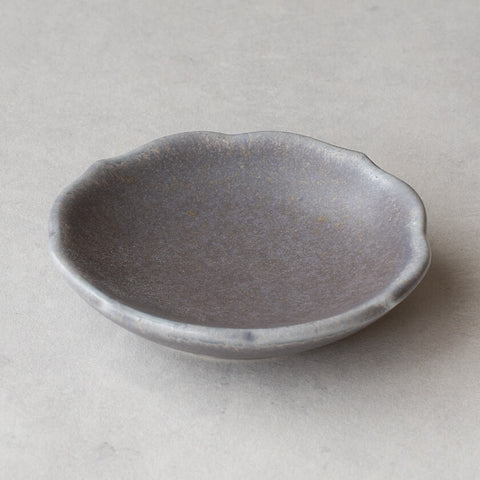 稜花 豆皿パープル