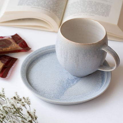 17cm plate light blue