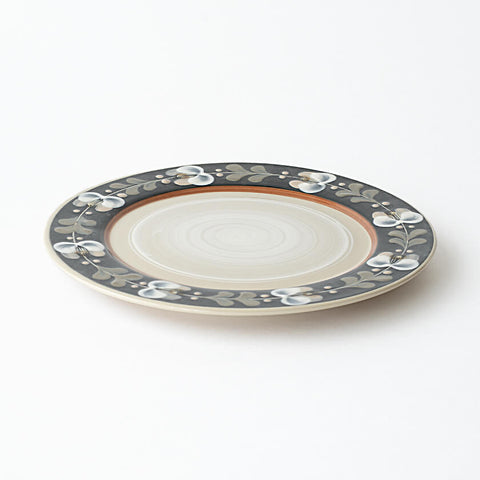 椿 20cmリムプレート